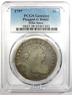 1797 Draped Bust Silver Dollar $1 Small Eagle Coin Certified PCGS Good Detail