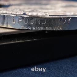 1987 1 Troy Pound 0.999 Fine Silver Proof Eagle #632- Free Shipping USA