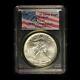1991 Us Silver Eagle 9/11 World Tade Center Recovery Pcgs Ms69- Free Shipping Us