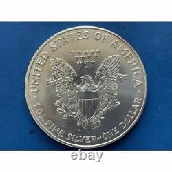 1995 American 1 Dollar Eagle Silver Coin 1Oz Sterling