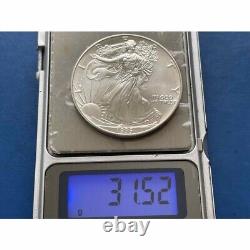1995 American 1 Dollar Eagle Silver Coin 1Oz Sterling