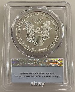 1997 $1 Silver Eagle PCGS MS70 First Strike Pop 29 only