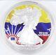 1 Oz Silver Coin 2023 American Eagle $1 Flags Of The World Colombia #177/250