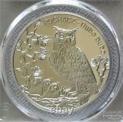 2005 Poland 20Zl EAGLE OWL Proof Silver Coin PCGS PF69DCAM