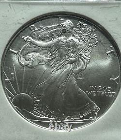 2006 Eagle S$1 First Strikes Gem Uncirculated Silver Eagle. 999 Fine