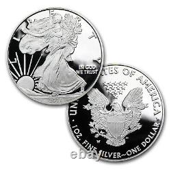 2011 5-Coin Silver American Eagle Set (25th Anniv, withBox & COA) SKU #65407