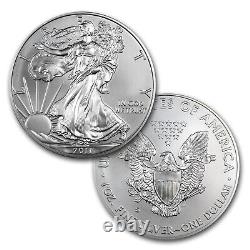 2011 5-Coin Silver American Eagle Set (25th Anniv, withBox & COA) SKU #65407