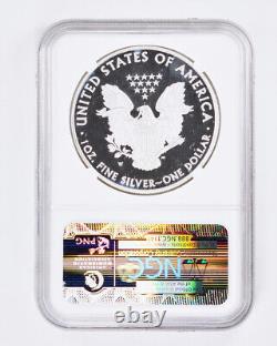 2011-P/S/W Silver American Eagle Reverse Proof MS70 & PF70 5pc AnniversarySet