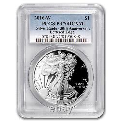 2016-W Proof Silver American Eagle PR-70 PCGS SKU #104160
