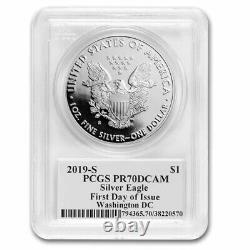 2019-S American Silver Eagle PR-70 PCGS (FDI, Licaretz) SKU#278167
