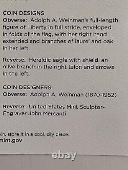2019 S American Silver Eagle Proof. From The United States Mint With Ogp And Coa