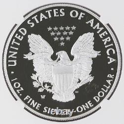 2020 W WWII 75th Anniversary American 1 Oz Silver Eagle V75 NGC PF70 UC Brown