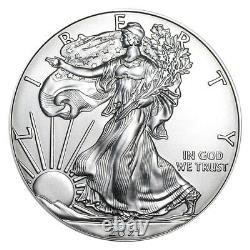 2021 1 oz American Silver Eagles (20-Coin MintDirect Tube) SKU#218585