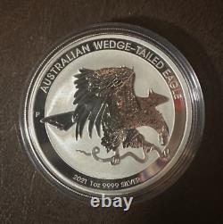 2021 Australian Wedge Tailed Eagle 1 oz Silver Coin 9999 One Dollar