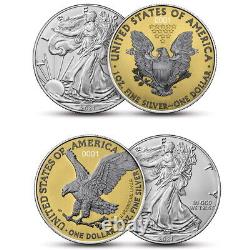 2021 US Mint American Silver Eagle New Heritage 2 Coin Set Ennobled by Germania