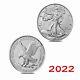 2022 1 Oz American Silver Eagle Coin Bu Lot Of 10 Coins