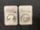 2022 W Proof Silver Eagle Ngc Pf70 First Day Of Issue And 1987 Ms69 Eagle Ngc