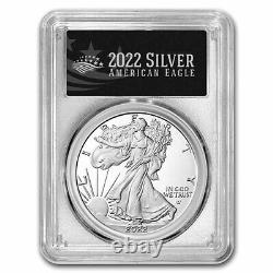 2022-W Proof Silver Eagle PR-70 PCGS (Advanced Release, Black) SKU#251316