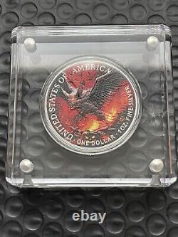 2023 1 Oz 999 Halloween Silver Eagle Lady Dracula Limited Ed. # 60 of 231 minted