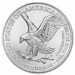 2023 1 oz Silver Eagles (20-Coin MD Premier + PCGS FS Tube)
