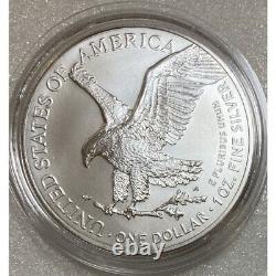 2023 Eagle Silver Coin Ai Series 4 Cyberwoman 1Oz Color Certificate