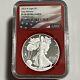 2023 S 1oz Silver Eagle Proof Ngc Pf70 Uc Early Releases Red Core. 999 Fine