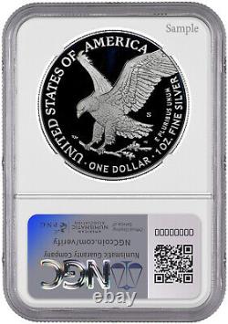 2023-S Proof Silver Eagle First Day of Issue NGC PF70 Harrigal Signed