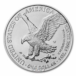 2023-W Burnished Silver Eagle SP-70 PCGS (FS, West Point Label) SKU#277810