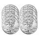 2024 1 Oz American Silver Eagle Coin. 999 Fine (bu) Lot Of 10 Shipping Now