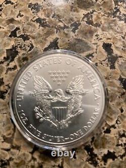 5 x 1 Ounce Pure. Silver American Eagles Various years 1989-2017 TAXABLE