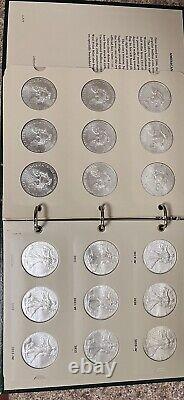 COMPLETED (18 1oz Coins) Littleton Coin Album American Silver Eagle 2015-2022