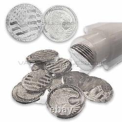 Lot of 12 tubes of 50 x 1/10 oz Silver eagle tenth round double eagle