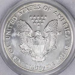 United States 1993 1oz $1.999 Silver Eagle Coin PCGS Gem UNC WTC Ground Zer