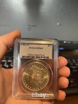 1902 PCGS $1 États-Unis 1 oz Round en argent