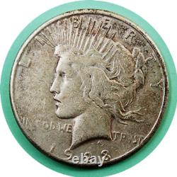 1923 S Dollar de Paix en Argent Antique des États-Unis - Pièce de Monnaie des États-Unis LIBERTY & AIGLE