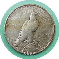 1923 S Dollar de Paix en Argent Antique des États-Unis - Pièce de Monnaie des États-Unis LIBERTY & AIGLE
