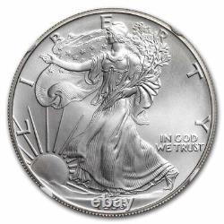 1995 Aigle d'argent américain MS-70 NGC (Mercanti)