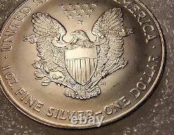 1997 Aigle américain en argent 1 oz Pièce d'argent