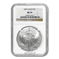 2005 Aigle d'argent américain MS-70 NGC SKU #8651