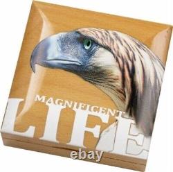 2019 Magnifique vie Aigle des Philippines 1 oz Colorisé 999 Argent $138.88