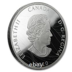 2020 Canada 5 oz Silver $50 Courageous Bald Eagle SKU#208021	<br/> <br/>2020 Canada 5 oz Argent $50 Aigle Chauve Courageux SKU#208021