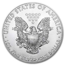 2020- (S) 1 oz Aigles d'argent américains (tube de 20 pièces MintDirect) SKU#223805