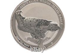 2028 Caribou Canada 3$ en argent pur, pièces de 999 avec la pièce de 1 oz d'aigle à queue en coin SLV