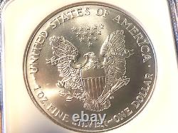 20 Dollars en argent NGC MS69 American Eagle 1986-2005 de ma collection