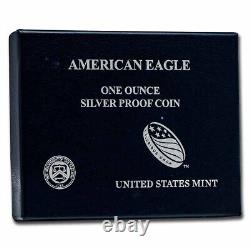 Aigle américain en argent de 1 oz preuve 2013-W (avec boîte et certificat d'authenticité) Référence #73855