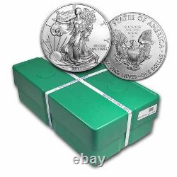 Boîte de monstres de 500 pièces d'argent Eagle 2012 (WP Mint, scellée)