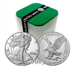 Coin d'aigle en argent américain de 1 oz (BE). 999 Fin (lot de 80) Expédition rapide