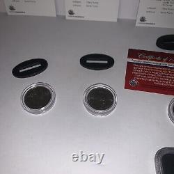 DONALD TRUMP MS70 - Aigle en argent 1oz & Vie & Temps 10 Pièces Ultimate Coin & Cartes