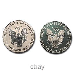 Ensemble de deux pièces d'aigle en argent 2013-W SP/PF-70 NGC (West Point, ER) SKU#278337