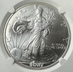 Ensemble du millénaire de 2000 Silver American Eagle S$1 MS70 NGC